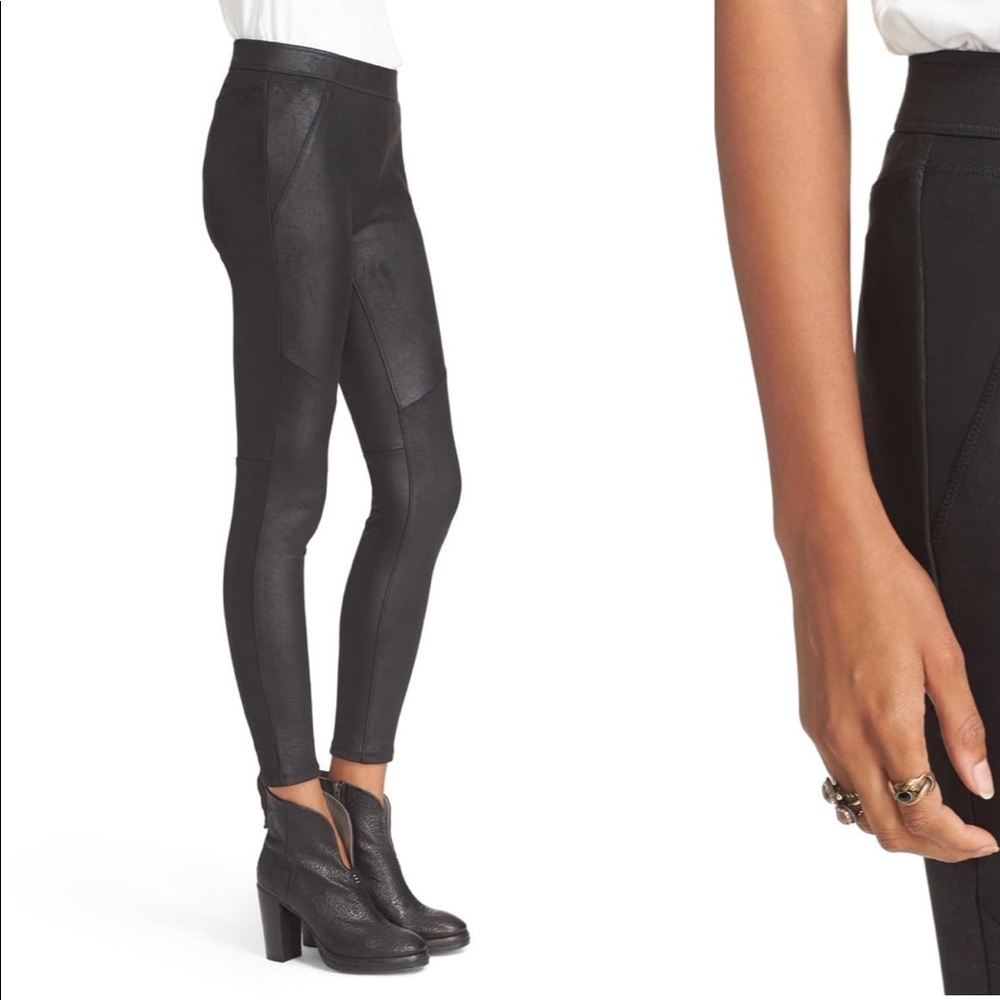 (NWT) Free People | Never Let Go Faux Leather Pant